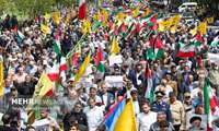 راهپیمایی جمعه‌های خشم و انزجار در زنجان برگزار شد